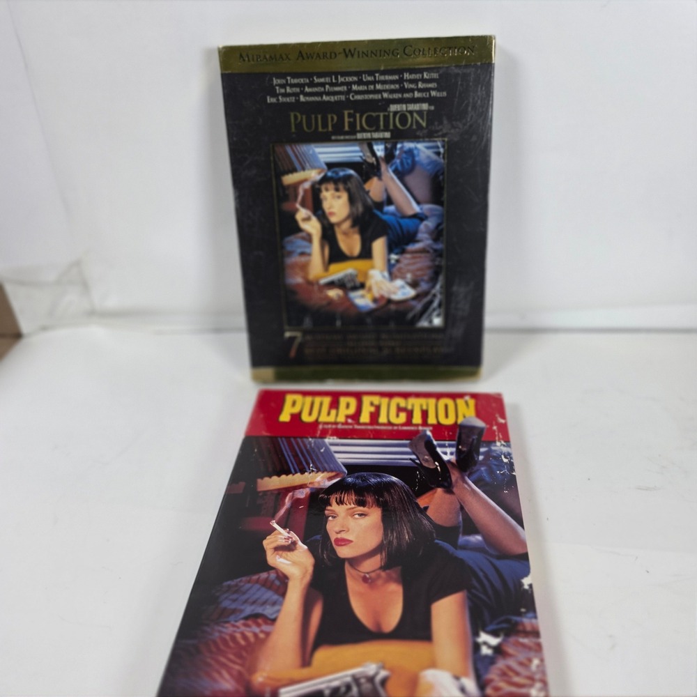 Pulp Fiction DVD 2-Disc Collectors Edition W/ Slipcover & Booklet Tarantino